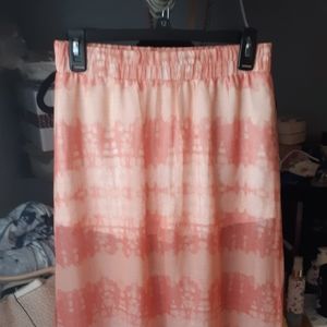 Charlotte Russe Long Maxi Blouse Material Skirt